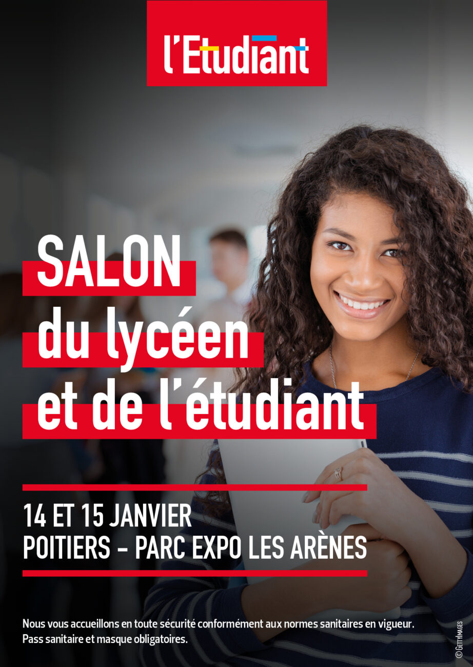 Salon du lycéen et de l’étudiant de Poitiers les 14 et 15 janvier 2022